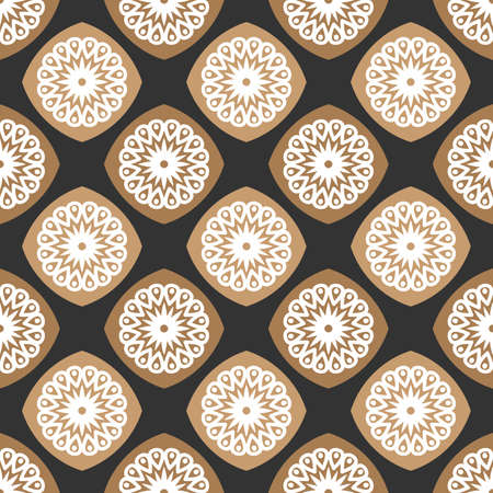 batik floral seamless pattern design