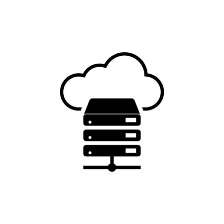 Server Computer Hardware Network. Web server icon. Vector Icon.のイラスト素材