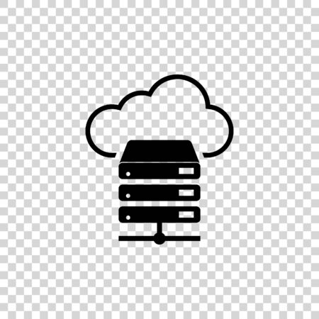 Server Computer Hardware Network. Web server icon. Vector Icon.のイラスト素材
