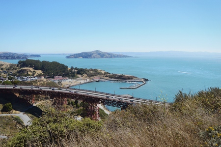 Waterway in San Franciscoの写真素材