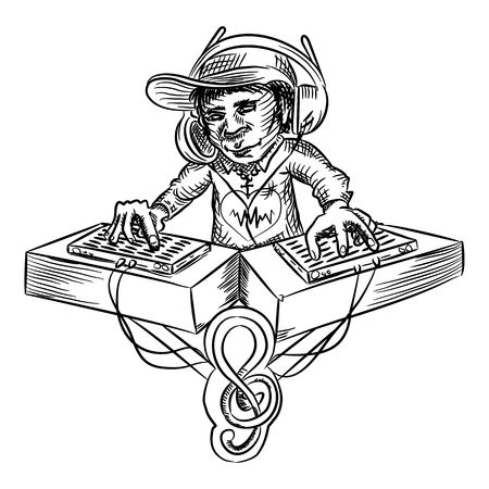 deejay のイラスト素材