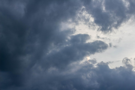 heavy cloud sky