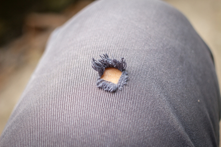 Lack Old Jeansの写真素材