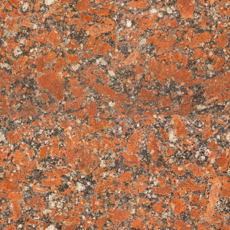 Red granite seamless pattern. natural stone texture backgroundの写真素材