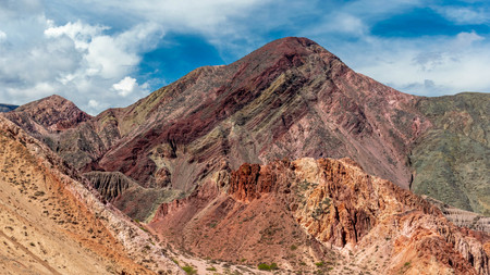 Cerro de los Siete Colores (The Hill of Seven Colors) is one of the hills bordering the Quebrada de...