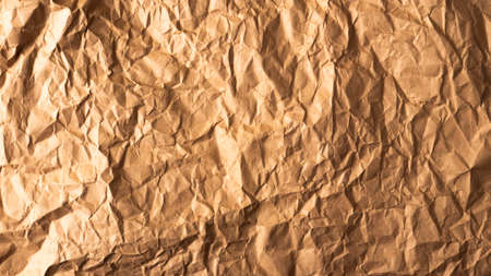 crumpled paper. a crumpled piece of paper. a crumpled piece of paper. fashionable paper texture.の写真素材