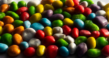 colorful candy. candy closer up. Colorful multi-colored candyの写真素材