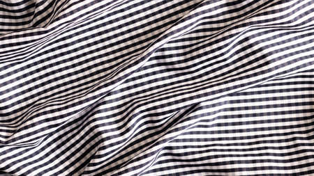 crumpled cloth into the cage. crumpled fabric. background mint fabricの写真素材