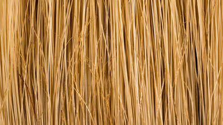 Paint brush bristles detail on marbled paperの写真素材