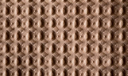 the texture of the pimply fabric. fabric texture macro shooting.の写真素材