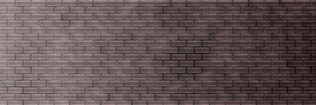 brick flat wall. smooth brickwork. brick textureの写真素材