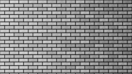 brick flat wall. smooth brickwork. brick textureの写真素材