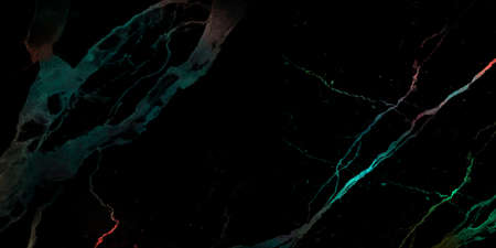 grunge texture background,black marble background with yellow veinsの写真素材