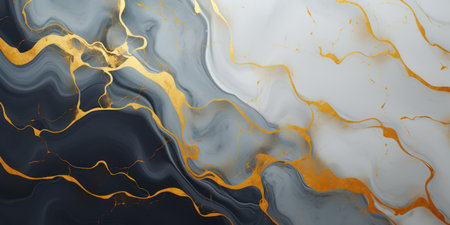 White gray and gold marble texture design for cover book or brochure, poster, wallpaper background or realistic business and design artworkの素材