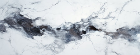 High resolution white curly marble texture.の素材