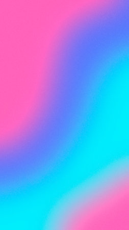 Pink blue bluish abstract grainy gradient background noise texture effect summer poster design.
