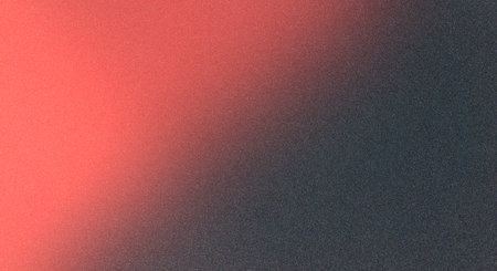 Abstract red to black gradient background with grainy noise texture for digital design projects
