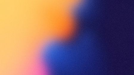 Abstract blurred gradient mesh background in bright rainbow colors