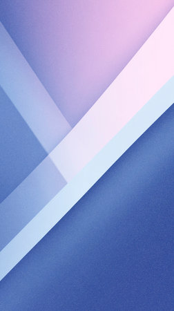 Geometric abstract background showcases smooth gradients and intersecting lines in purple and blue hues, creating a contemporary design with visual interest and depthの写真素材