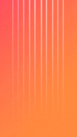 Vibrant abstract gradient background featuring vertical lines in pink and orange hues, ideal for creative projects, digital designs, and artistic presentationsの写真素材