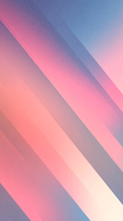 Vibrant abstract gradient background with diagonal lines in pink, purple, and blue hues, ideal for...
