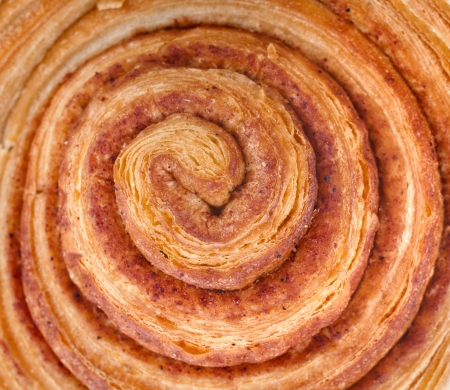 Sweet Cinnamon Bun Rollの写真素材