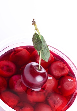 cherry jellyの写真素材