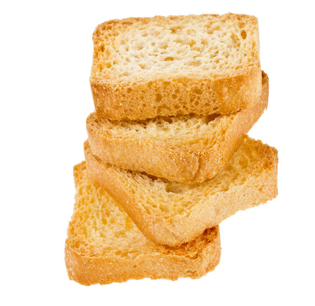 bread loaf toast isolated on white  isolated on white backgroundの写真素材