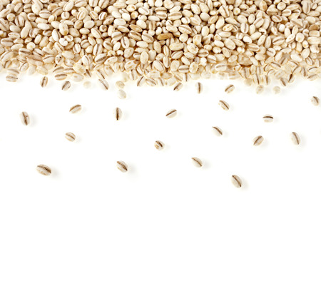 Border of Pearl Barley Surface Texture Backgroundの写真素材