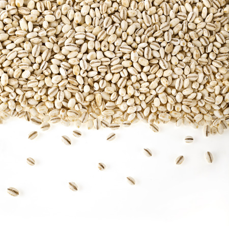 Border of Pearl Barley Surface Texture Backgroundの写真素材