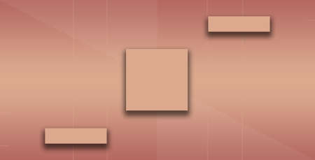 Illustration featuring a mixture of square and rectangular shape. Stacking geometric shapes.の写真素材