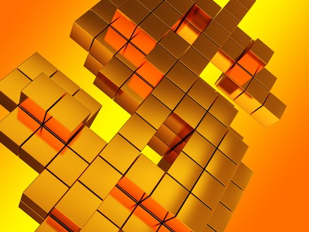 abstract dollar signの写真素材