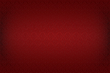 red victorian wallpaper background illustration with floral textureの写真素材