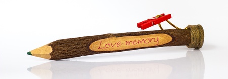 Gift Wood pencil love memory