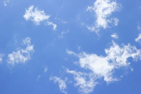 blue sky with cloud