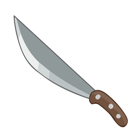 sword isolated illustration on white backgroundのイラスト素材