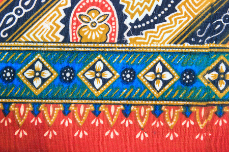 thai fabric texture