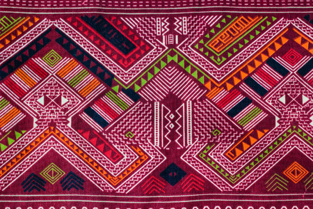 thai fabric texture