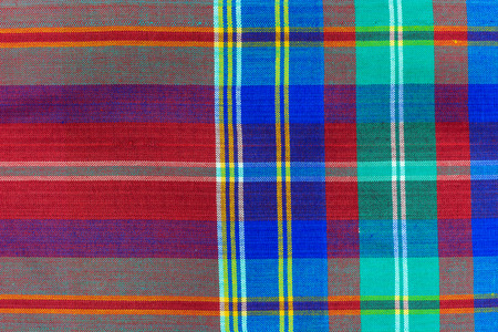 thai fabric textureの写真素材