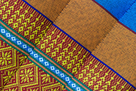 thai fabric texture