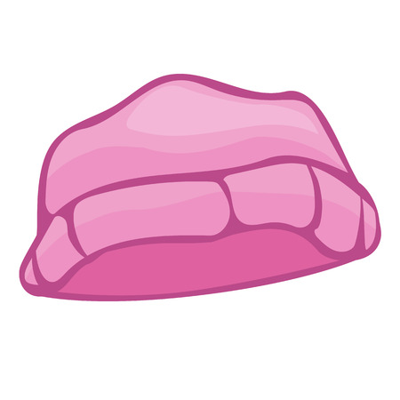 Winter Cap isolated illustration on white backgroundのイラスト素材