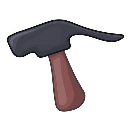 hammer isolated illustration on white backgroundのイラスト素材