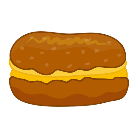 Bread isolated illustration on white background