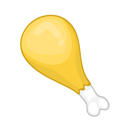 meat isolated illustration on white backgroundのイラスト素材