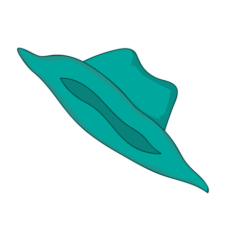 hat isolated illustration on white backgroundのイラスト素材