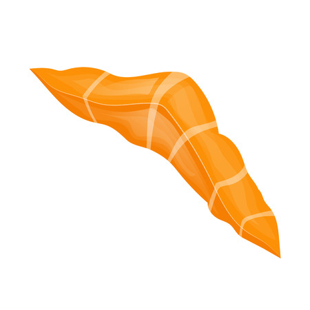 Fish steak of salmon isolated illustration on white backgroundのイラスト素材