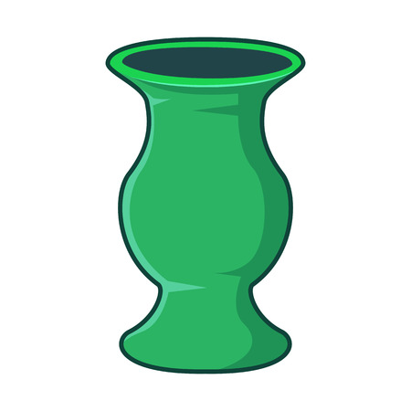 vase isolated illustration on white backgroundのイラスト素材