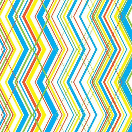 zigzag stripe pattern, pastel colorsのイラスト素材