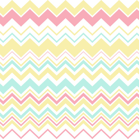 zigzag stripe pattern, pastel colorsのイラスト素材