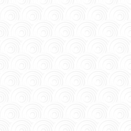 White seamless Traditional japanese seigaiha ocean wave patternのイラスト素材